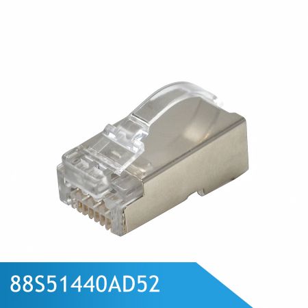 For 0.95-1.05mm Insulated Conductor - Cat 6 shielded modular plugs